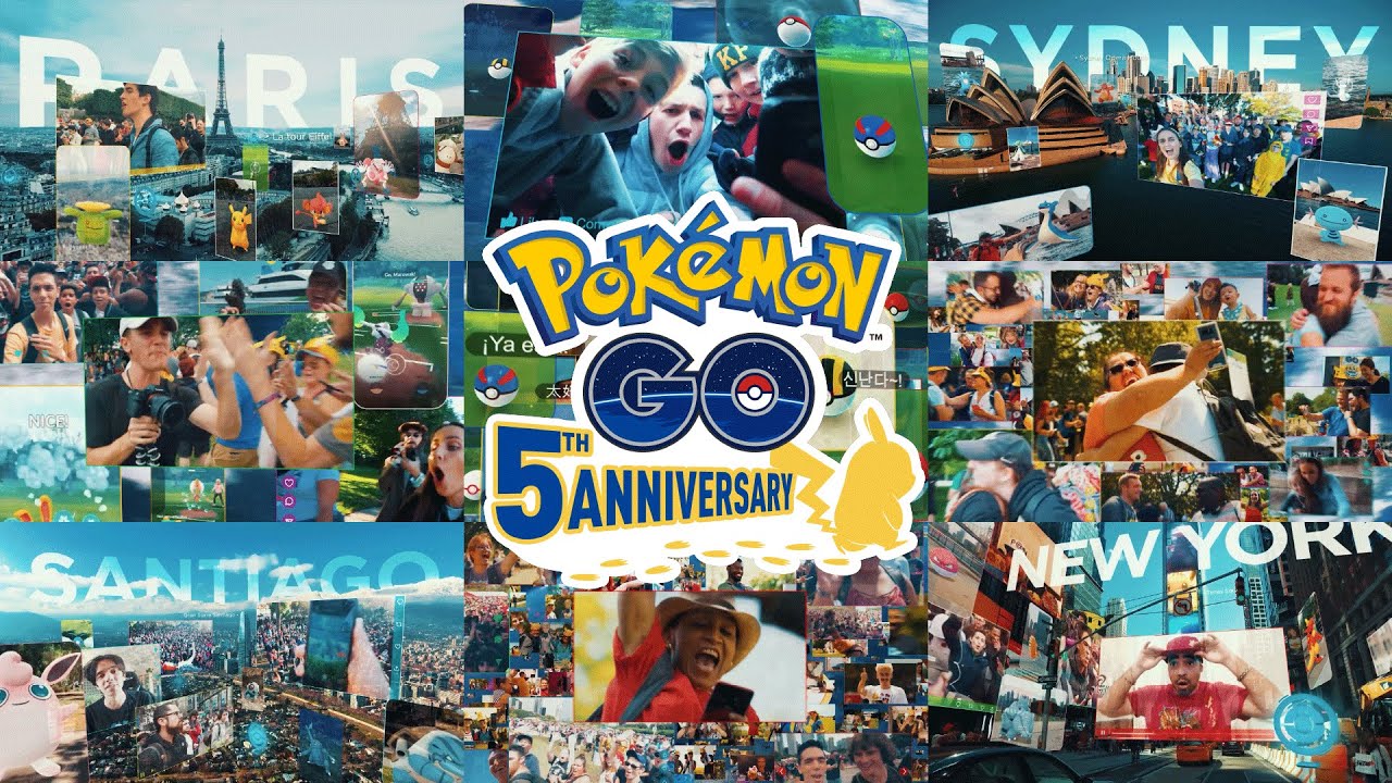 【公式】『Pokémon GO』5周年記念映像「Adventures Go on!」